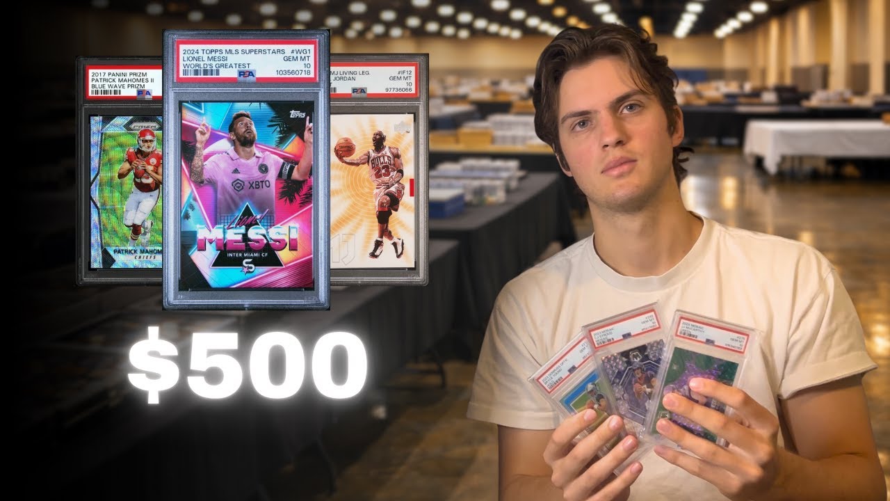 I Went to My FIRST Card Show With $500… Here’s What Happened