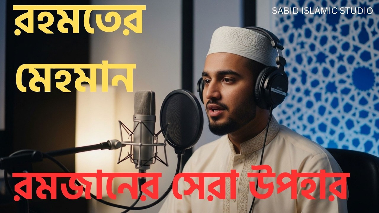 রমজানের সেরা উপহার - রহমতের মেহমান | (Vocal Only) New Bangla Nasheed 2026 | SABID ISLAMIC STUDIO