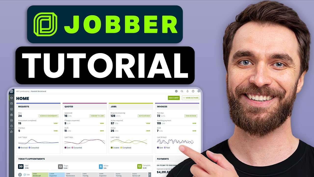 Jobber Tutorial for Beginners (2025) &ndash; Setup, Scheduling & Invoicing Made Easy
