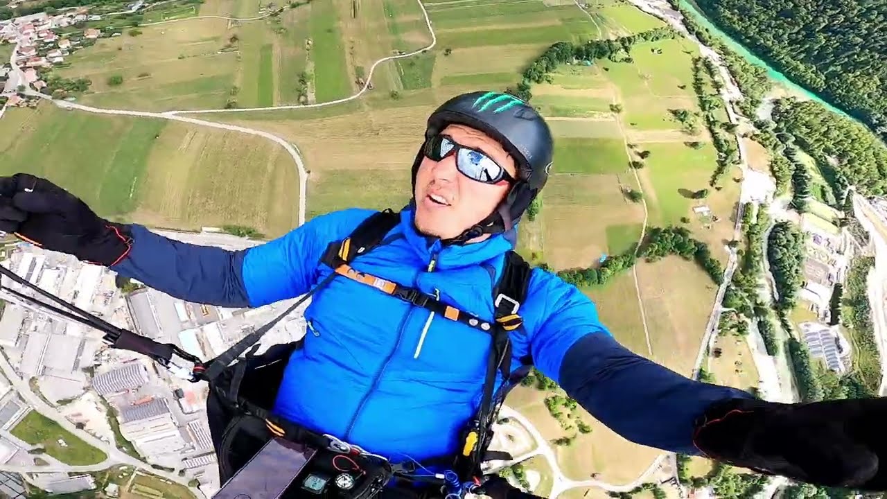 Paragliding in Tolmin   Slovenia
