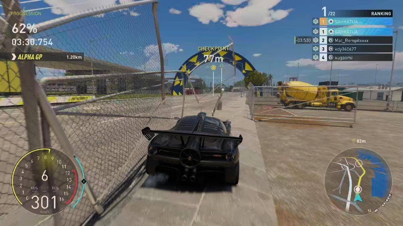 Racing Alpha GP twice in GrandRace🥇🤩//THE CREW MOTORFEST