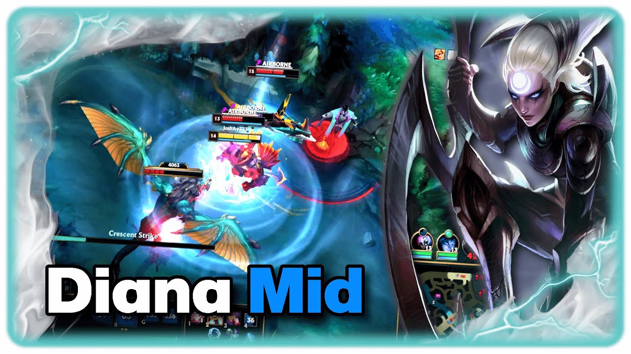 Phase Rush Diana Mid vs Aftershock Galio | Diana Highlights | League of Legends