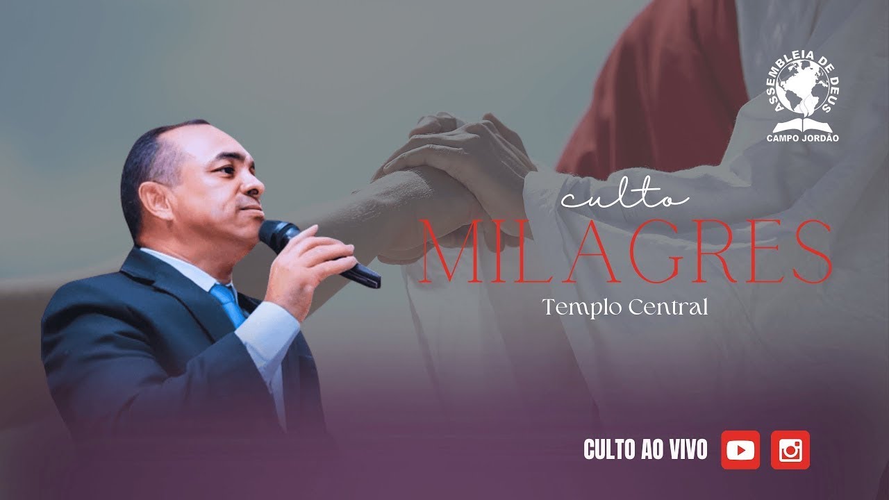 AO VIVO - CULTO DOS MILAGRES - IEADCJ -09/03/2026