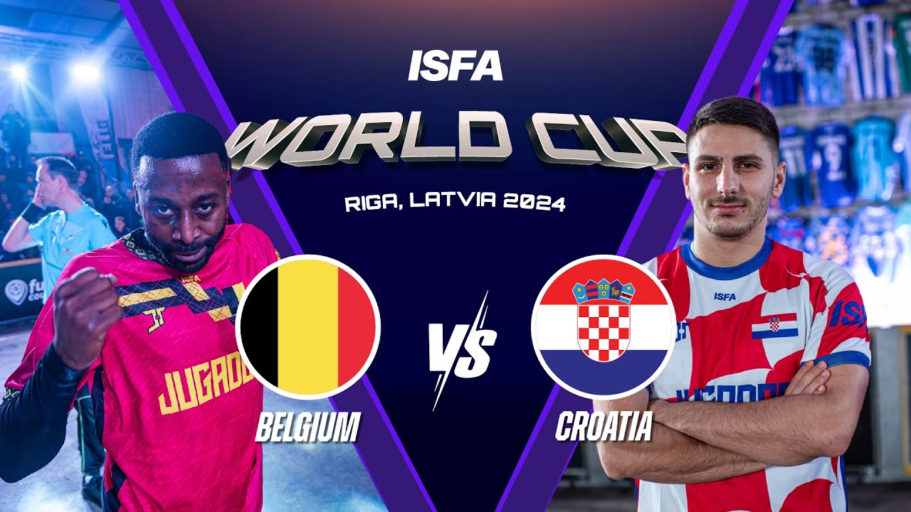 Belgium v Croatia (Group A) | ISFA World Cup 2024 - 3v3 Street Football