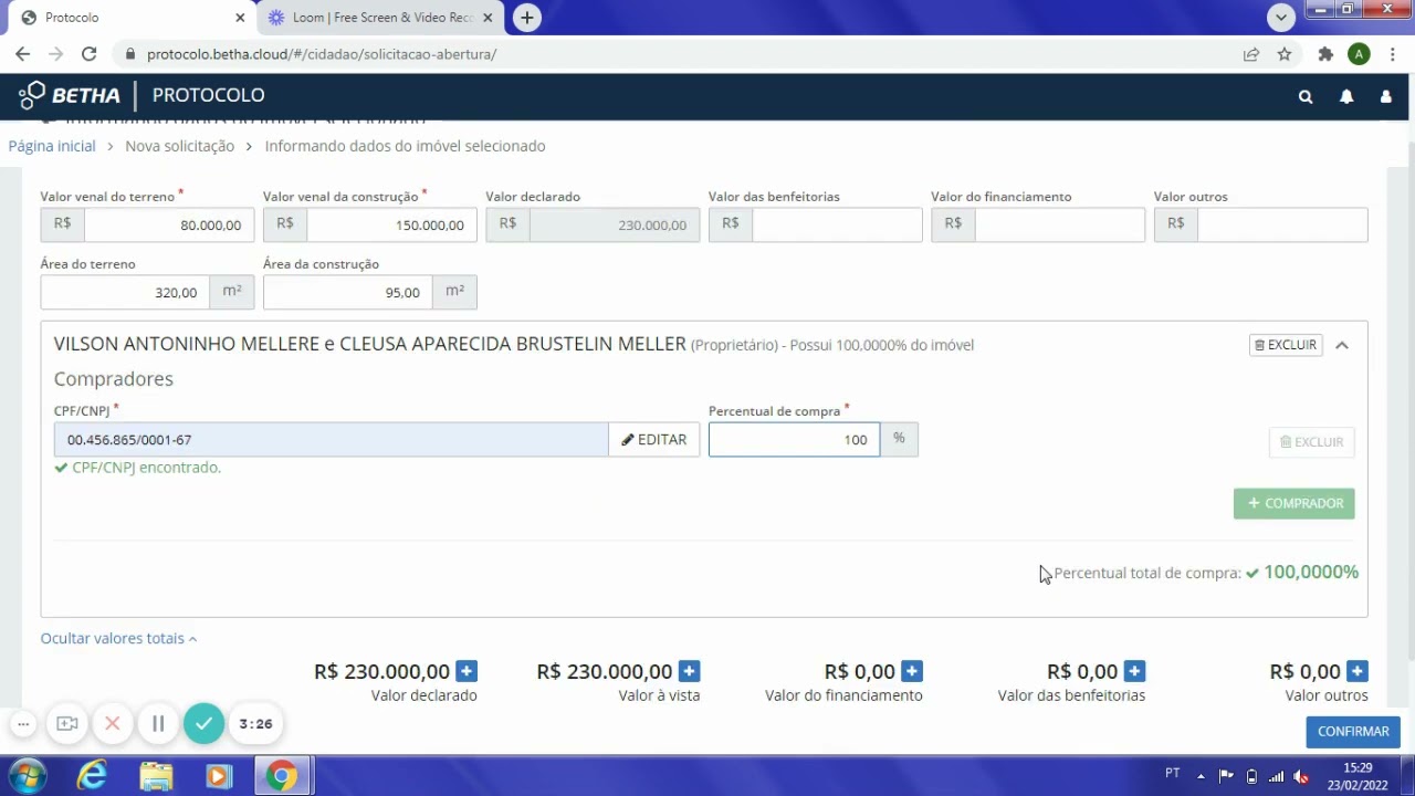 MANUAL DO ITBI WEB PARA CART&Oacute;RIOS
