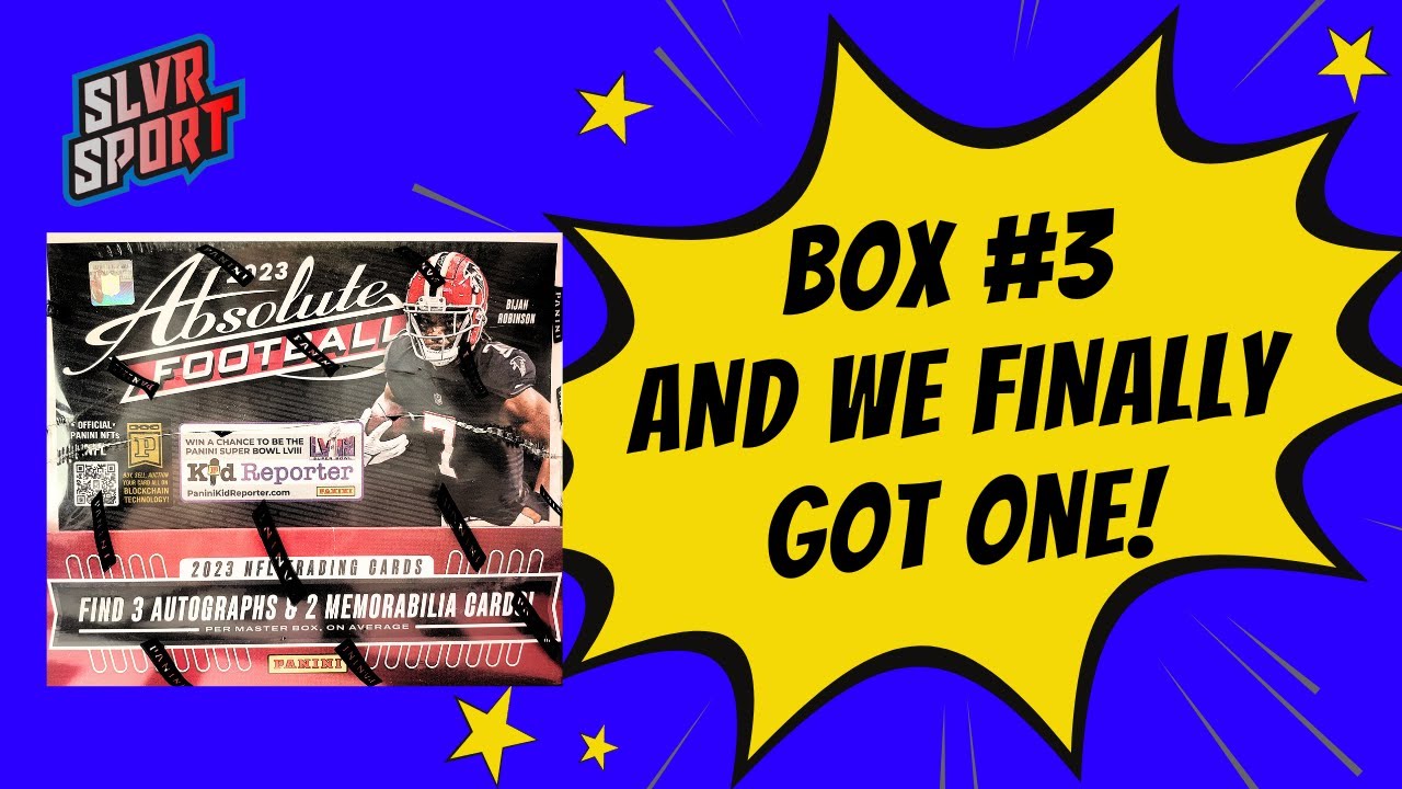 Chuck Still ON FIRE 🔥 CASE HIT 💥 2023 Absolute Football Hobby Box #3