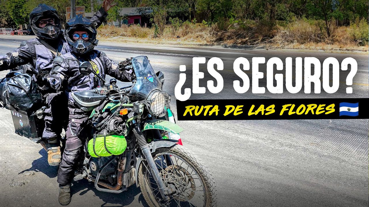 La RUTA de las FLORES es un LABERINTO de EL SALVADOR 🇸🇻 | T10/E12 | América en MOTO 🌎