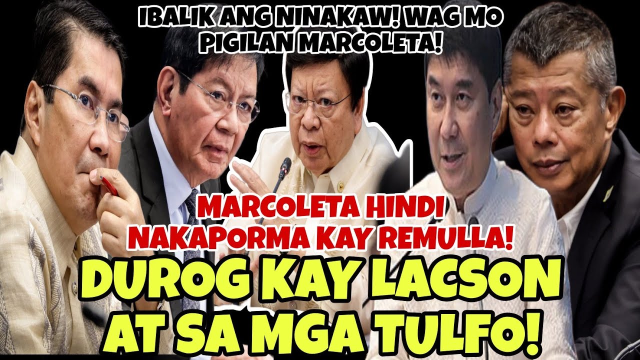 WAG KANG MASYADONG HALATA‼️TAUMBAYAN ANG PAKINGGAN MO MARCOLETA‼️IBALIK ANG NIN4KAW WAG PIGILAN‼️