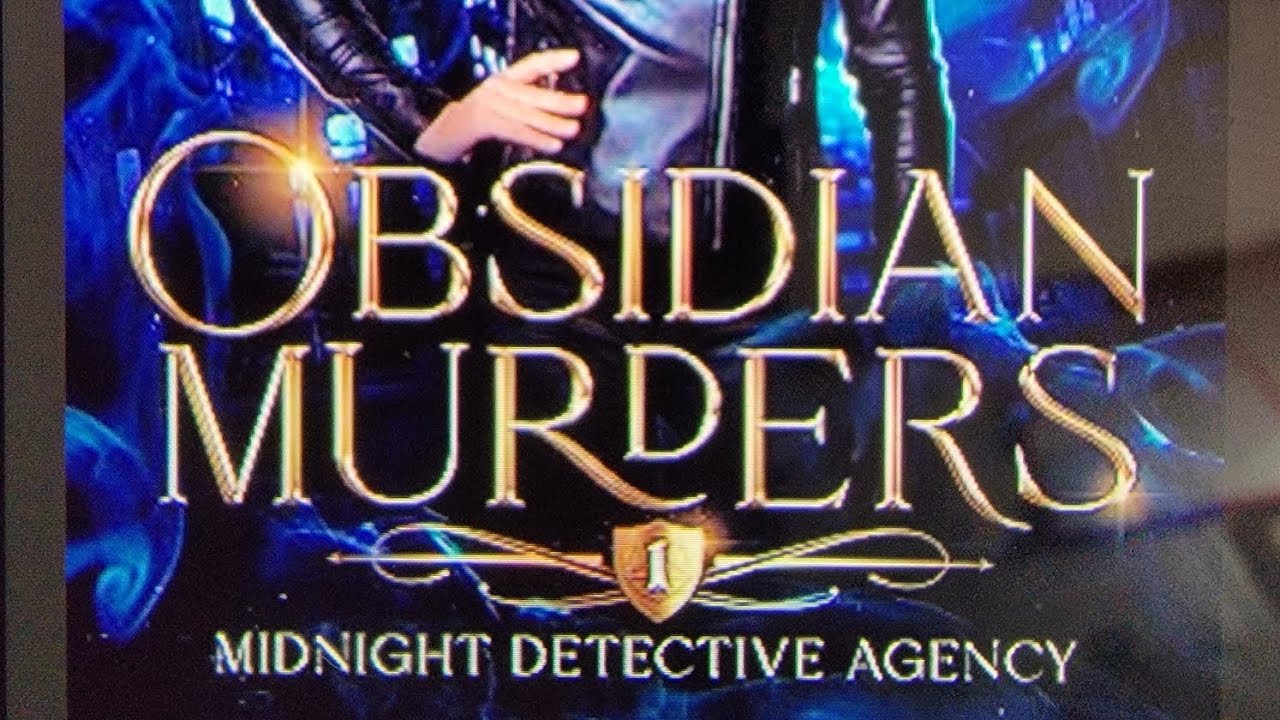 Vlogmas day 9, Obsidian Murders by @NicolesBookishNook