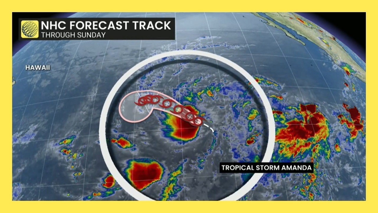 2026 hurricane season kicks off in the Pacific with first named storm | #hurricane