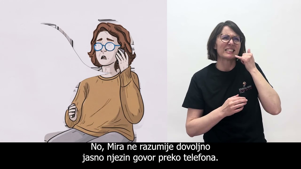GLUHOSLIJEPE OSOBE U ZDRAVSTVU -  NARUČIVANJE GLUHIH I GLUHOSLIJEPIH OSOBA PUTEM RAČUNALA ILI SMS-a