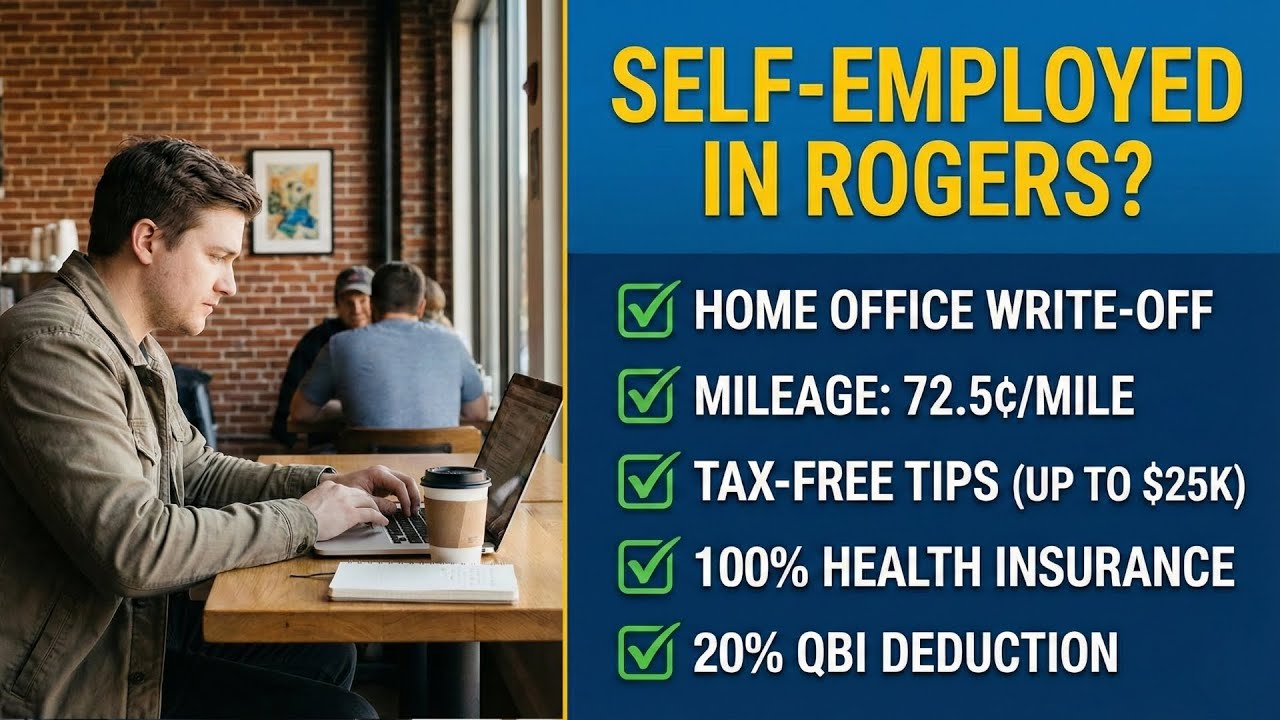 Self-Employed in Rogers? 5 Deductions You Can’t Miss