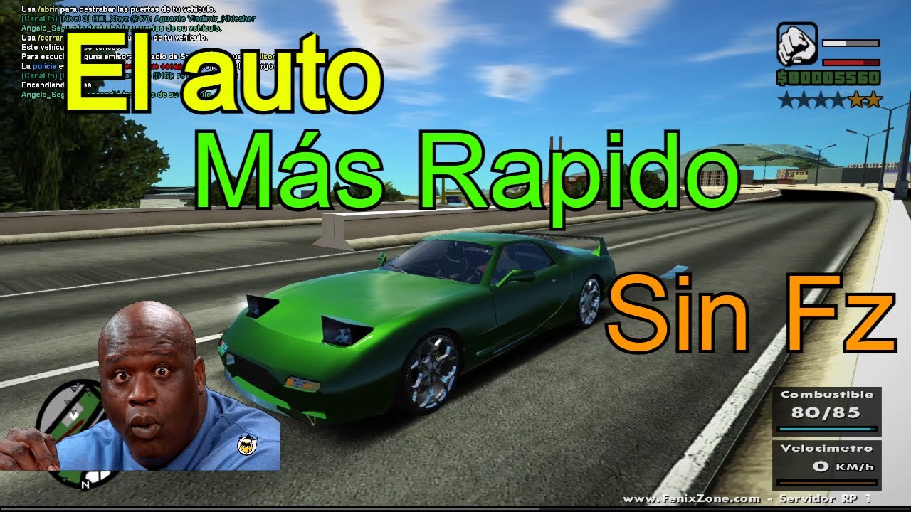 Me Compro el Auto Mas R&aacute;pido de Fenix Zone Sin FZ