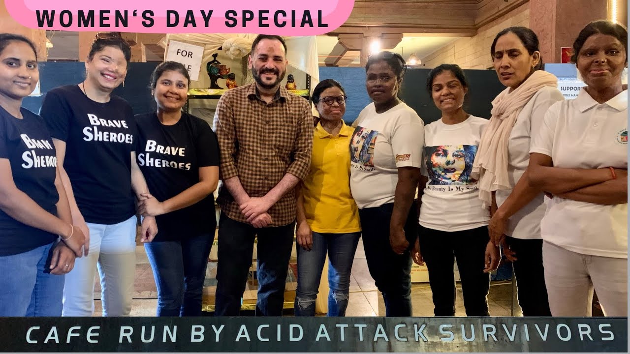 Lucknow Cafe Run By Acid Attack Survivors| International Women's Day| Lucknow's Sheroes Hangout Cafe