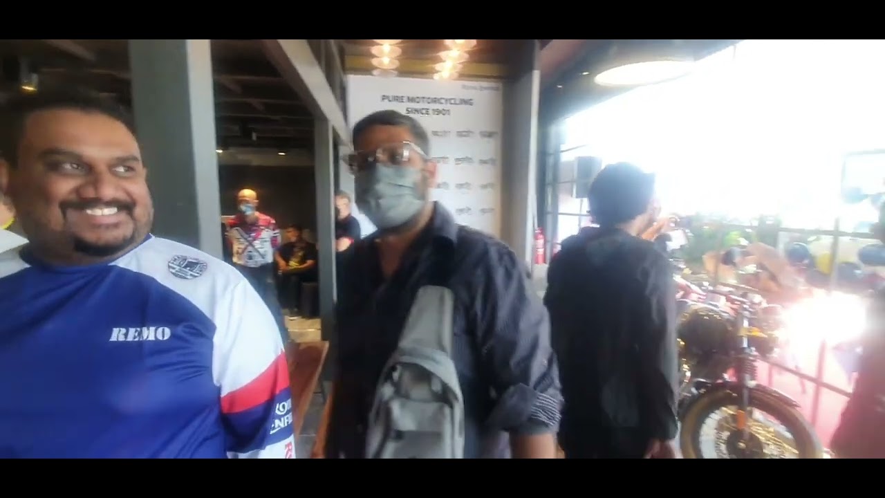 REMO Brother's Ride to Gasket Alley PJ Royal Enfield New Showroom & Launch of New Motorcycles