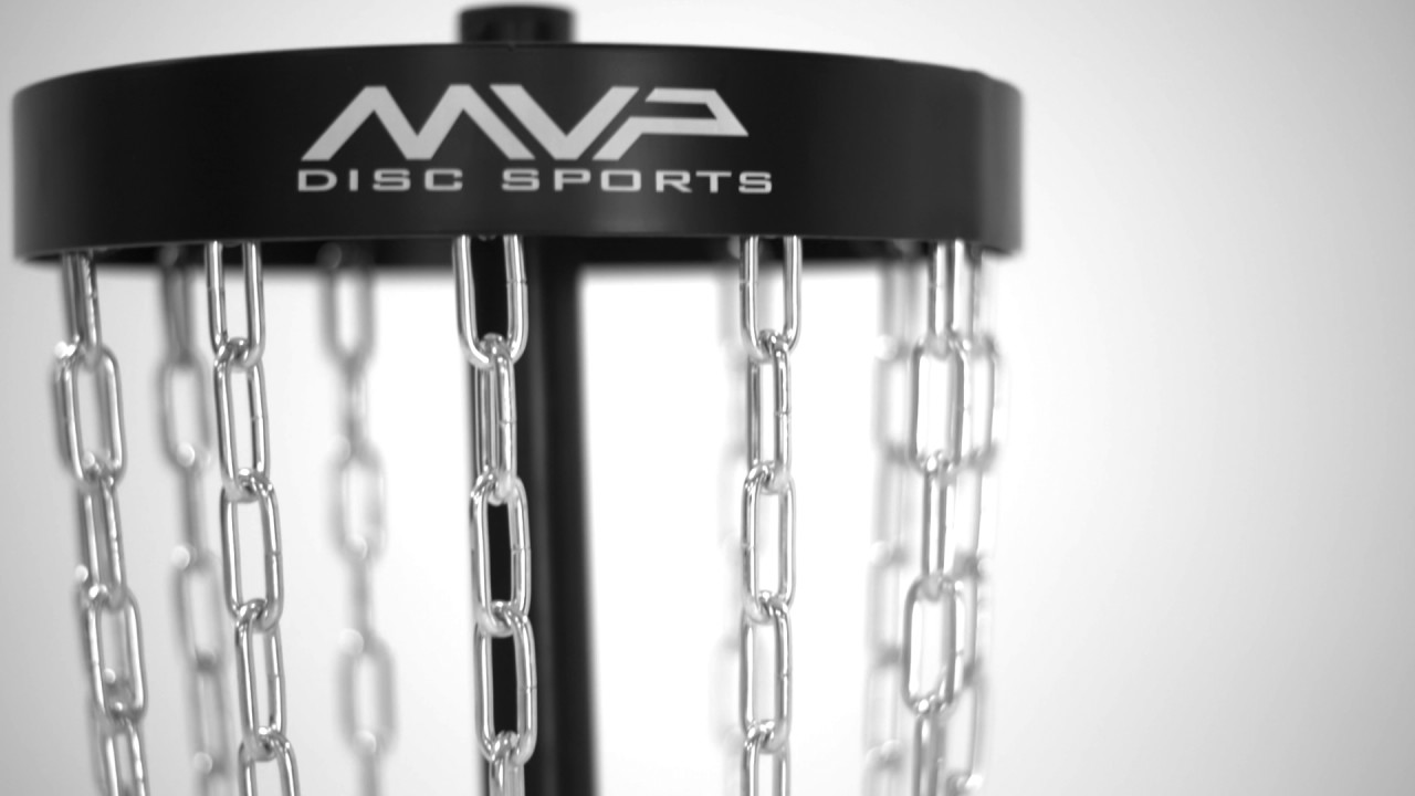 MVP Black Hole&reg; Precision Disc Golf Basket for Accuracy Training