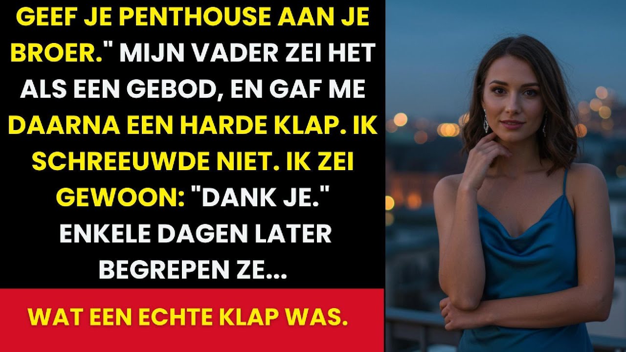 Mijn Vader Eiste Mijn Penthouse Voor Mijn Broer en Sloeg Me Voor 200 Gasten...|waargebeurd