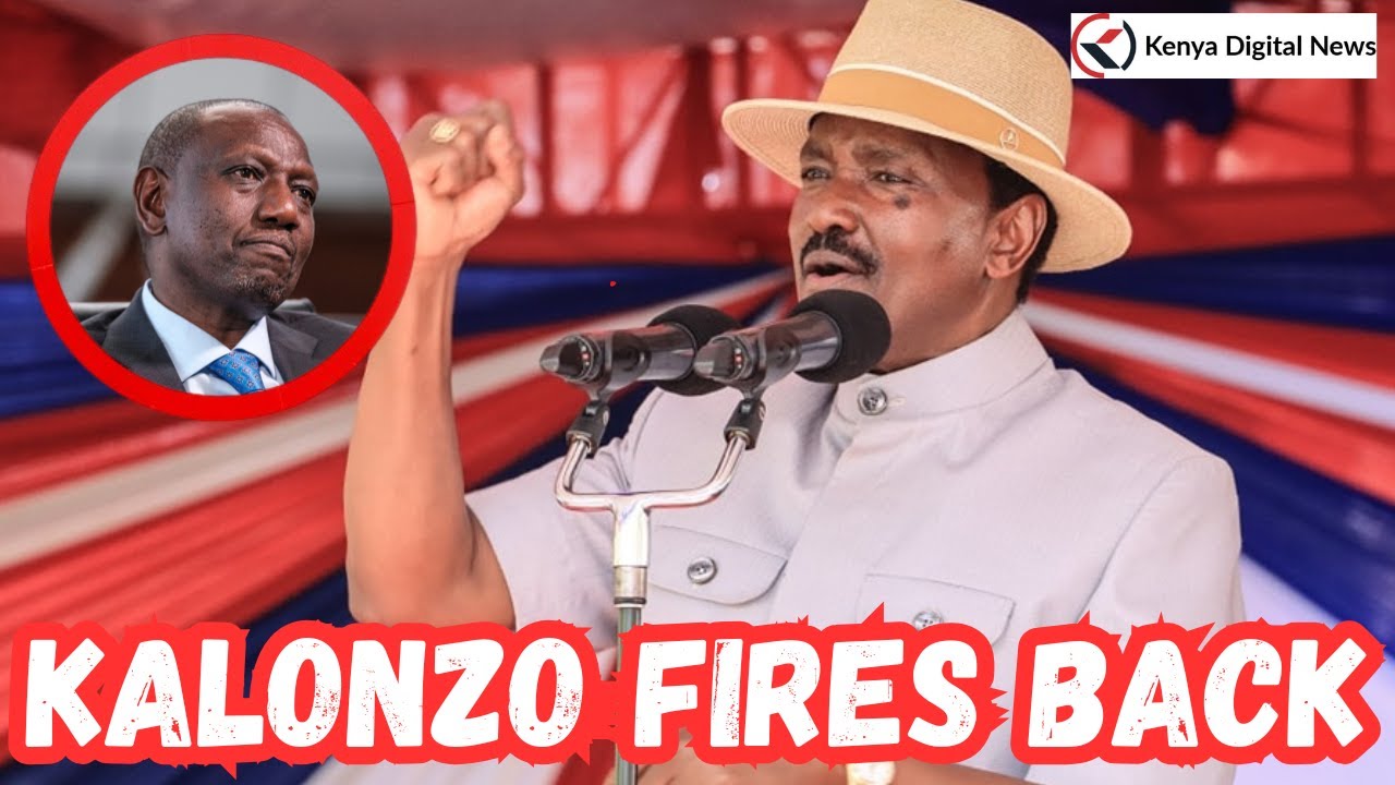 Kalonzo Slams Ruto, Says He Launched Mega Road as a Vice President and Has 40 Years&rsquo; Experience.