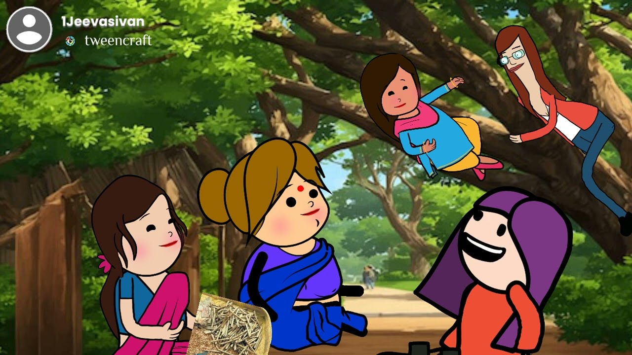 Part-334:Thoothukudislang cartoon entertainment video|villagelife|villagestory @jeevasivanlifestyle
