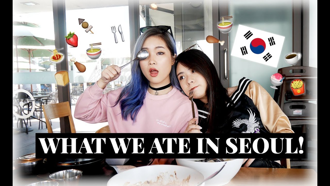 SEOUL TRAVEL VLOG: WHAT TO EAT IN SEOUL!!