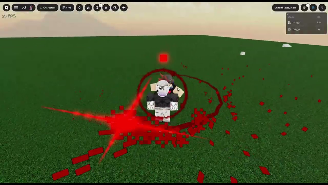 Testing Out @kboiggh's Modulo Yuji Moveset In  JJS