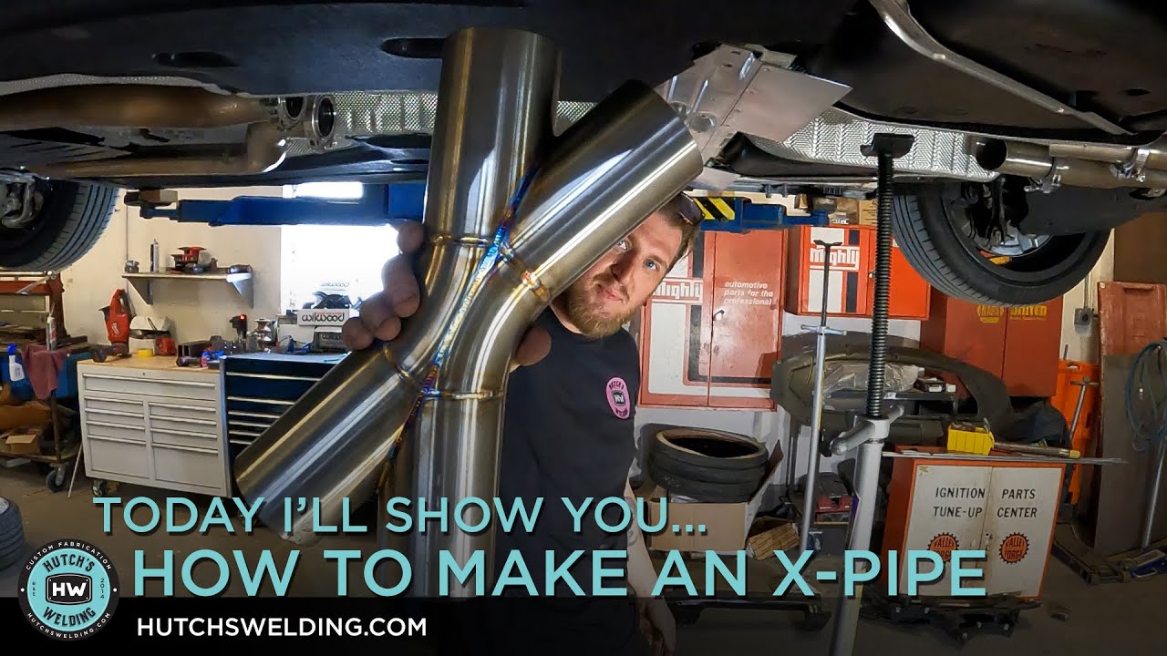 Let's Build an X-Pipe! - Hutch's Welding