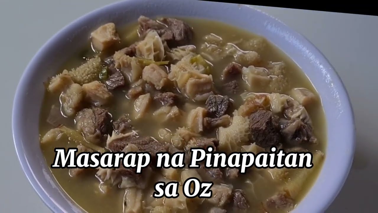 Masarap na Pinapaitan sa Oz ala AresgaTv Mom #youtube #recommended #viral #pinoyfood #recipe #fyp