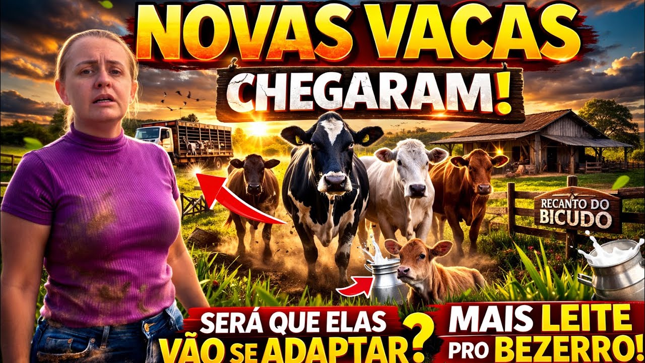 Reforço no Pasto! 🐄🙏 Agora o Guerreiro Vai Ter Mais Leite!