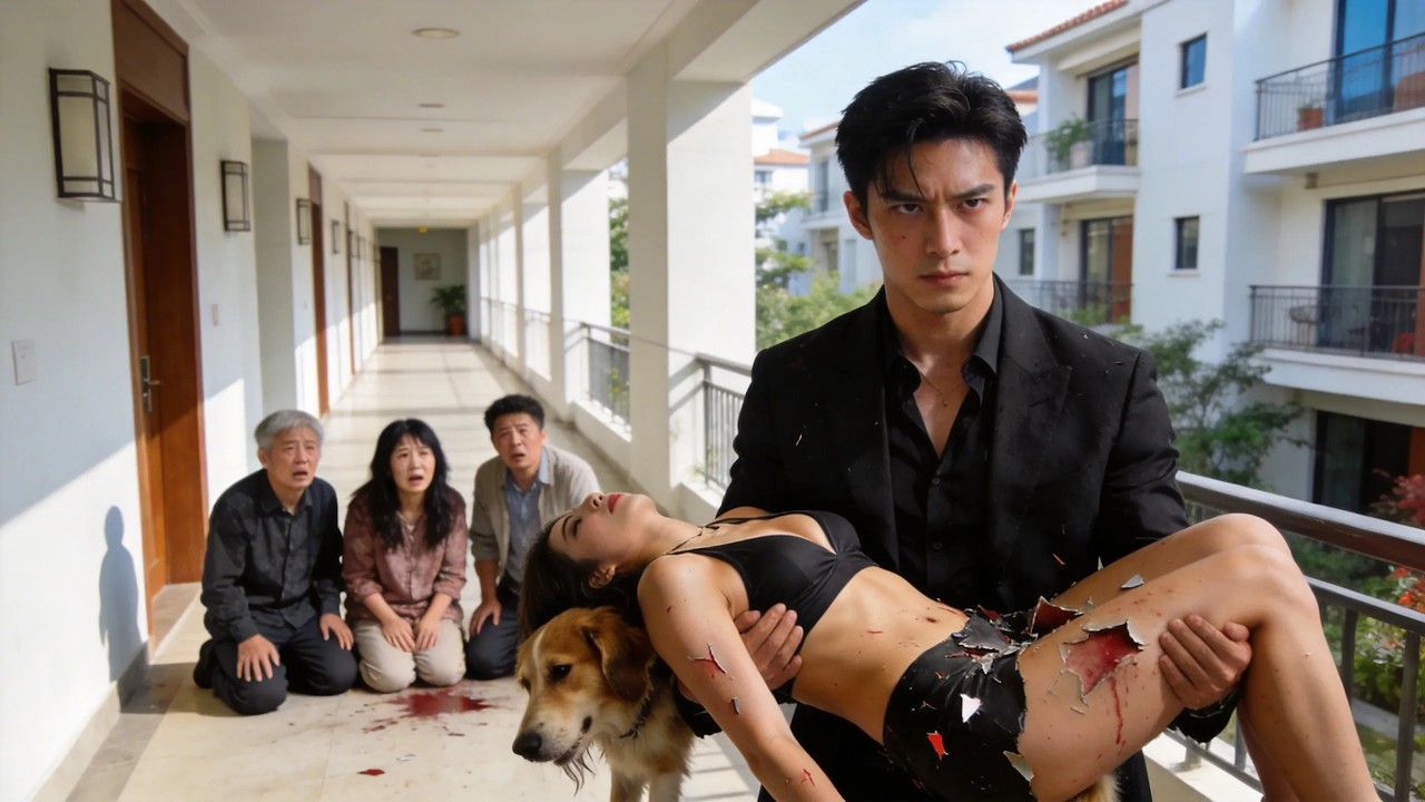 恶邻虐杀他亡妻留下的狗，还当众造谣羞辱，谁知他竟是顶级集团董事长，当场让全家付出代价！#男频短剧 #短剧 #爽剧 #男频爽剧 #男频 #drama #逆袭 #反转 #复仇 😎ZYDJ