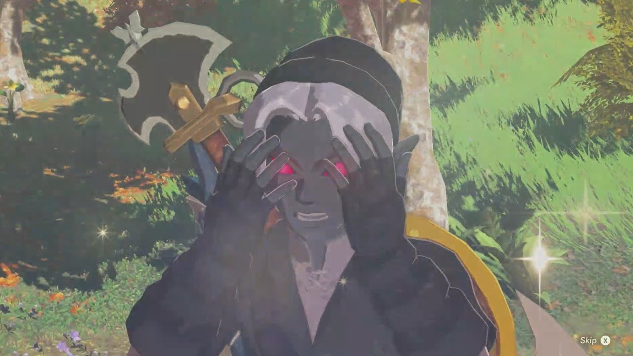 Dark Link Reacts to All Great Fairy Cutscenes - Breath of the Wild