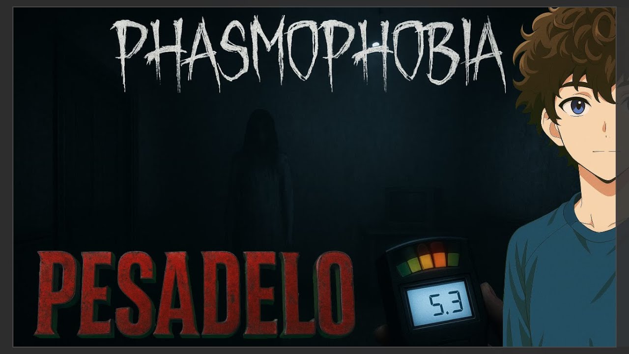DANDO AULA NO PHASMOPHOBIA - DIFICULDADE PESADELO | Phasmophobia