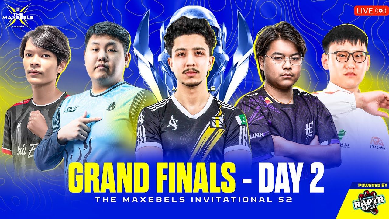 [ENG] PUBGM THE MAXEBELS INVITATIONAL S2 | DAY 2 | POWERED BY RAPTR WALLET Ft. #4T #VPE #DRX #FL #YG