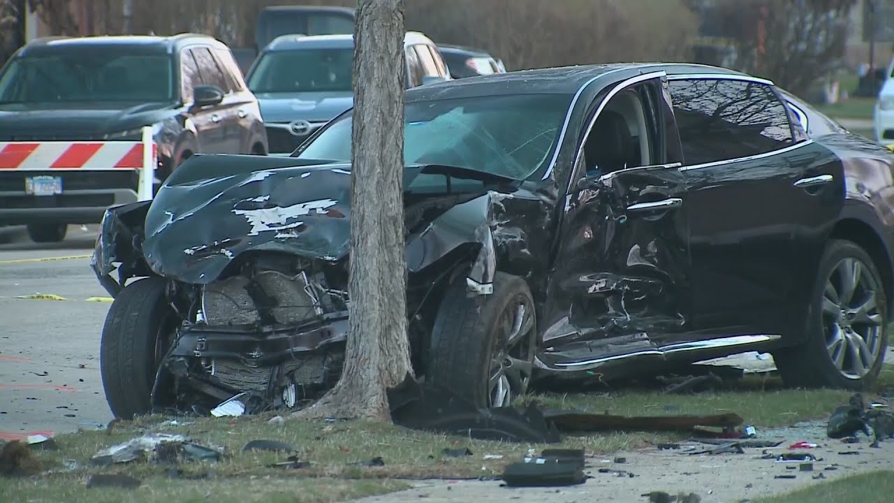 Source: Driver speeding excessively in Skokie crash that left 2 injured