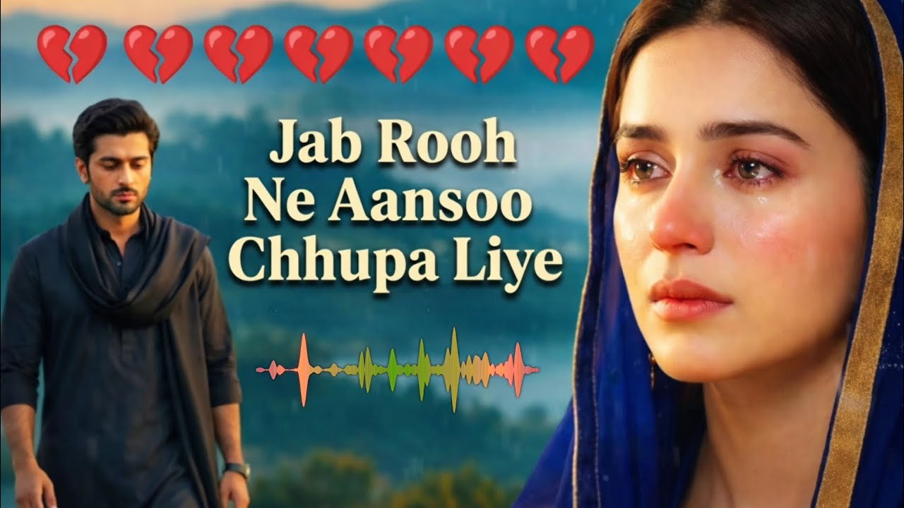 Jab Rooh Ne Aansoo Chhupa Liye | Heart Touching Sad Hindi Song | Khamosh Dard BharaIshq 2025