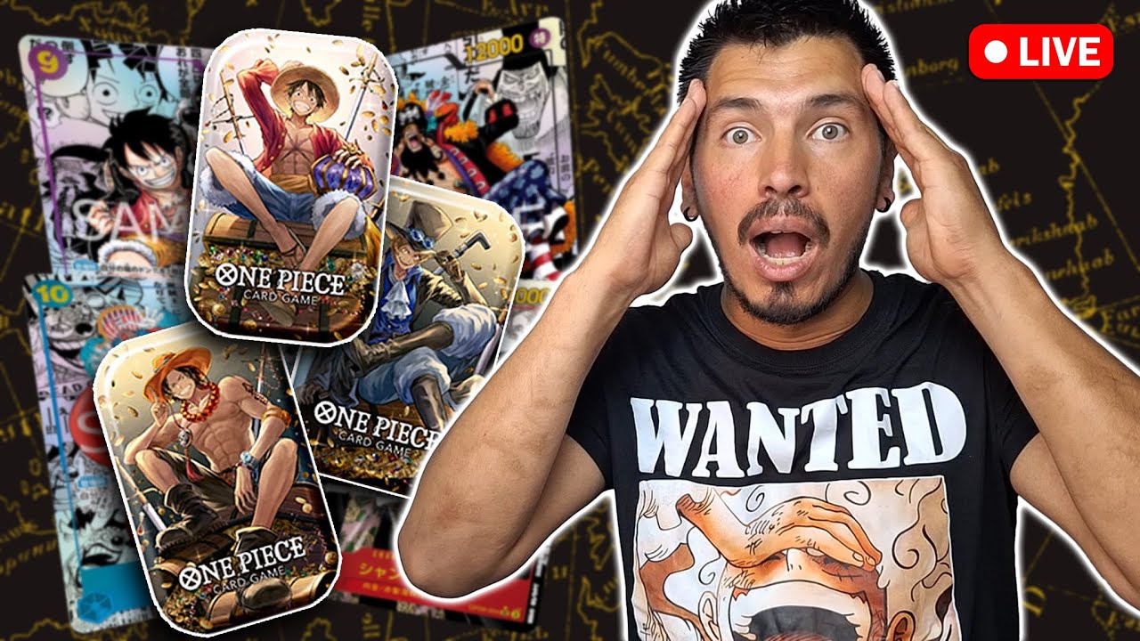 MINI-TIN BOX BREAK | Spacchetto un CASE INTERO di Mini -Tin ONE PIECE CARD GAME 🔥