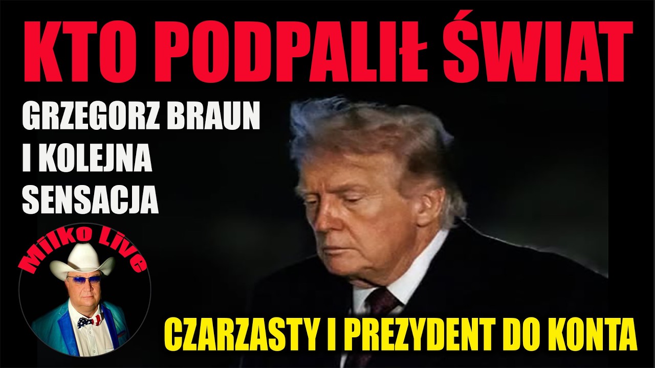 Kto podpalił świat. Czarzasty stawia Prezydenta Polski do konta. Grzegorz Braun odpowiada. Ultimatum