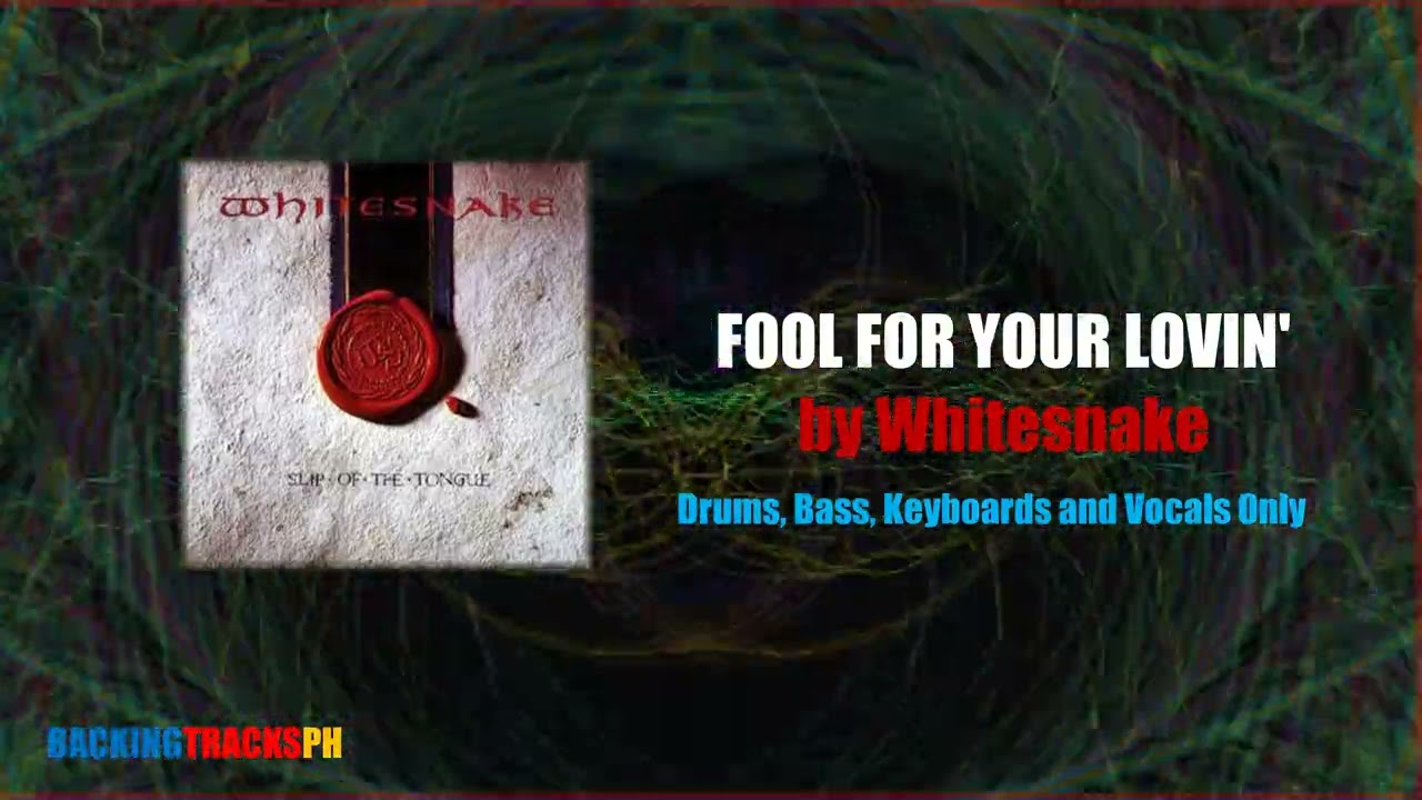 WHITESNAKE - Fool For Your Loving 89' (Guitars Backing Track with Vocals)