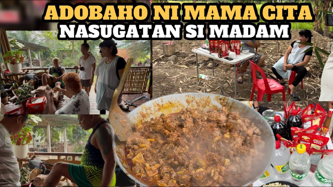 LUTO NA ANG ADOBAHO NI MAMA CITA |  NASUGATAN SI MADAM @SimplyAmory 