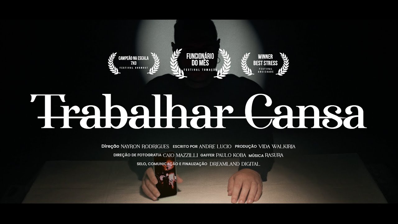 Rasura - Trabalhar Cansa (Videoclipe Oficial)