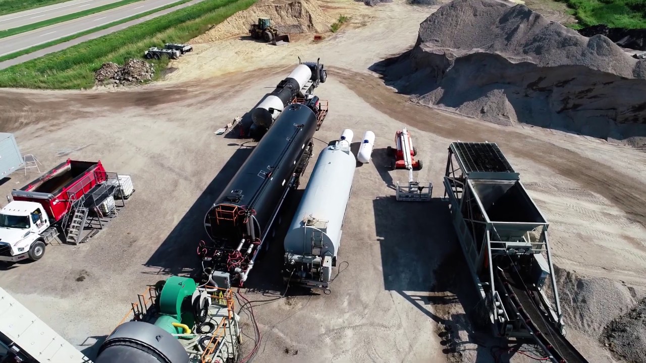 RevolutionD 400 Series Portable Asphalt Plant | CWMF Corp