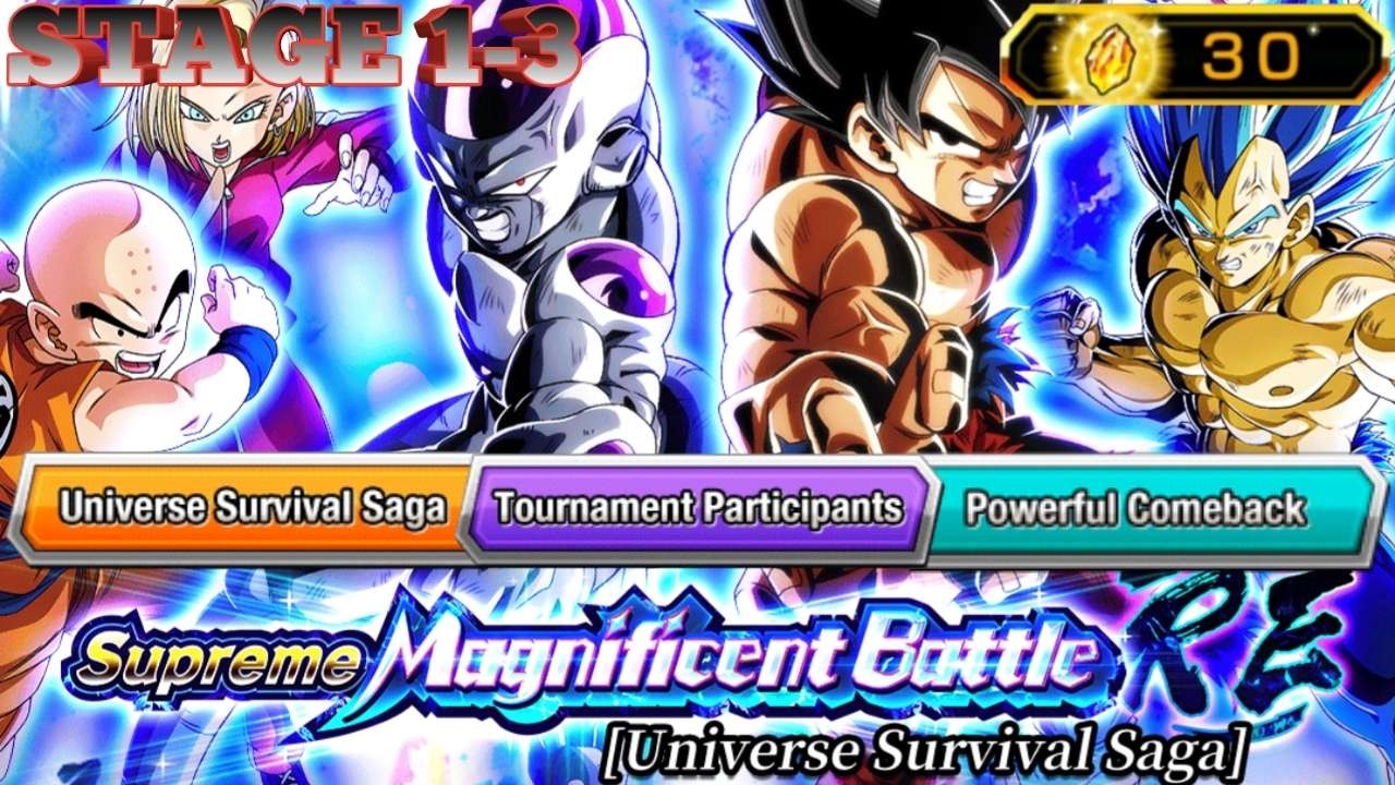 ALL MISSIONS COMPLETED! NEW ULTIMATE RED ZONE RE VS GOKU & FREIZA - Dragon Ball Z Dokkan Battle