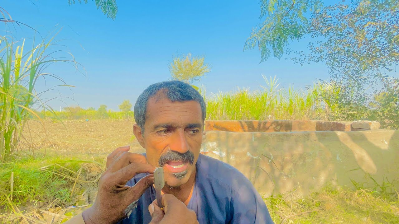 ASMR FAST SHAVING YOUNG BARBER WITH SHAVE 🪒 