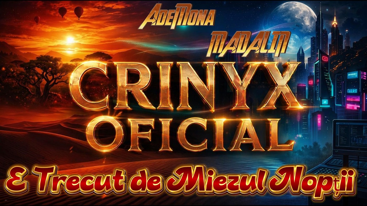 Crinyx feat. AdeMona & Mădălin – E Trecut de Miezul Nopții | Manea de Suflet 2026