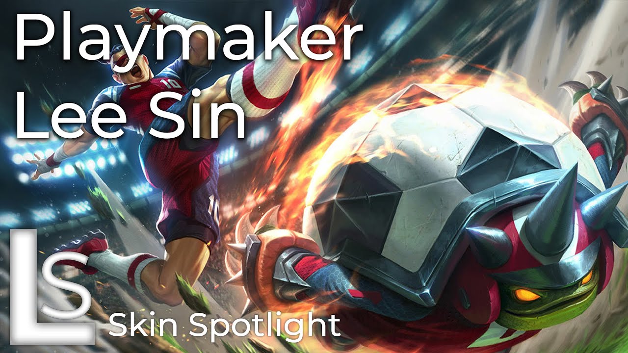 Playmaker Lee Sin - Skin Spotlight - Soccer Cup Collection - League of Legends