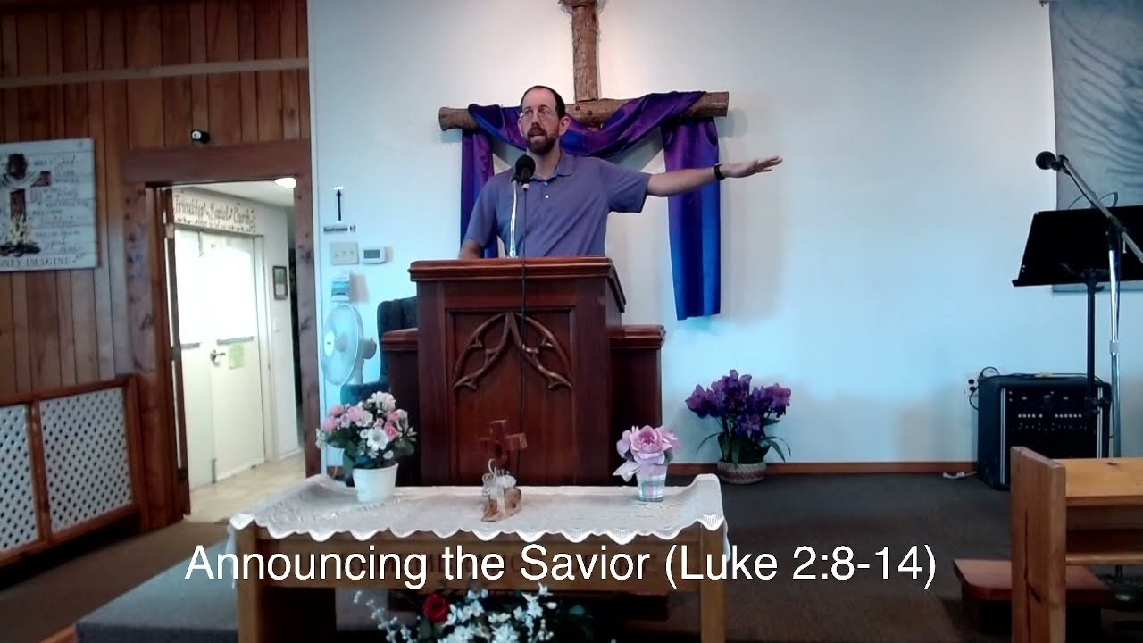 Announcing the Savior