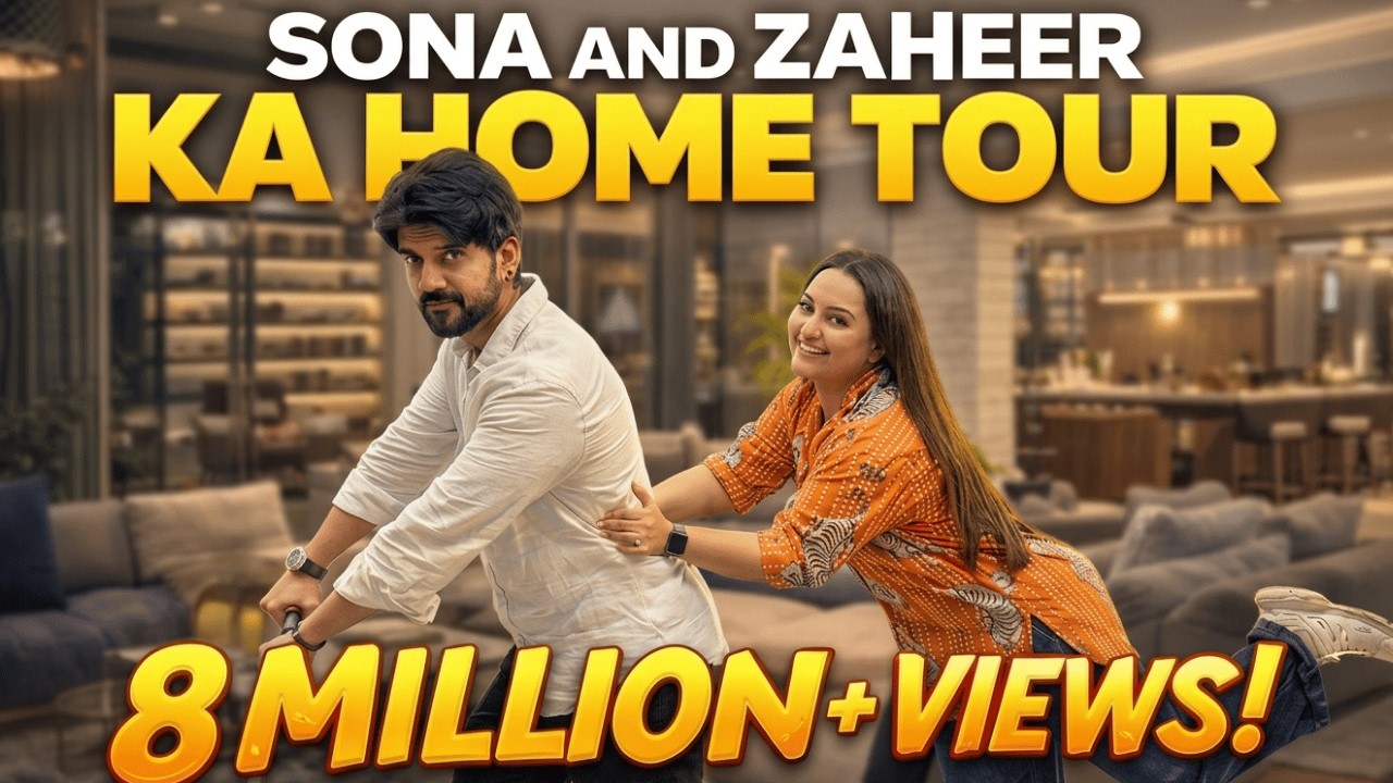 Sona aur Zaheer ka #HomeTour 🏠🧿