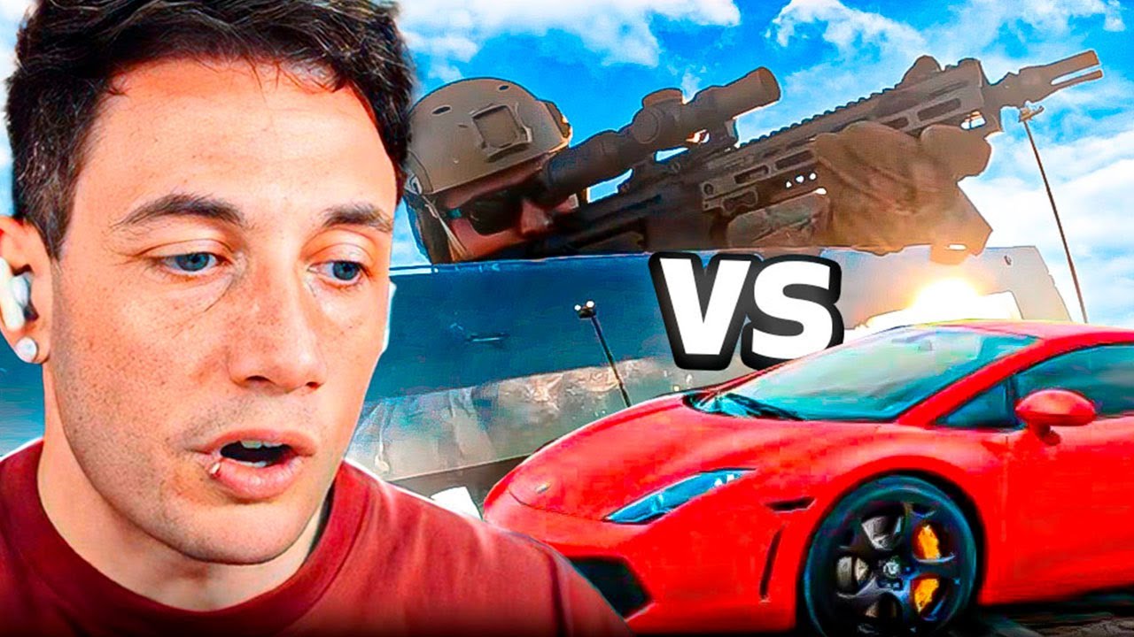 LAMBORGHINI VS EJÉRCITO DE ESTADOS UNIDOS? REACCIÓN MR BEAST