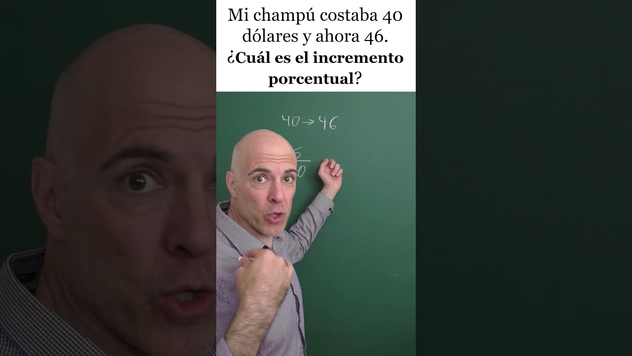CALCULAR EL INCREMENTO PORCENTUAL