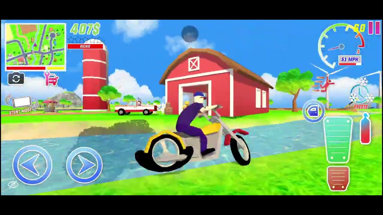Jogando dude theft wars 
