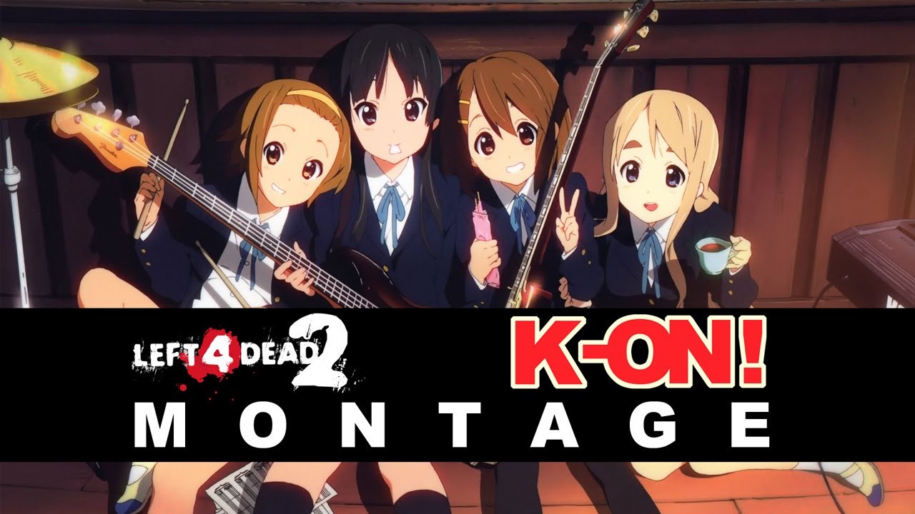 Left 4 Dead 2 K-ON! Montage - Singing!